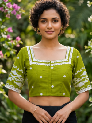 Designer Jamdani Blouse