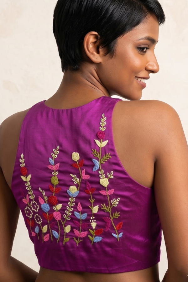 Trendy Handwork Blouse