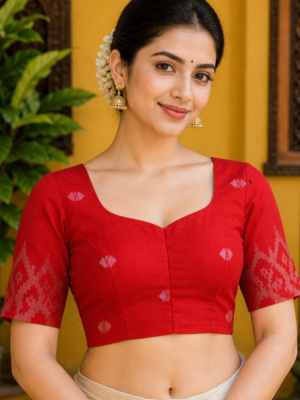 Jamdani Cotton Blouse