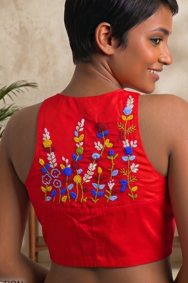 Trendy Handwork Blouse