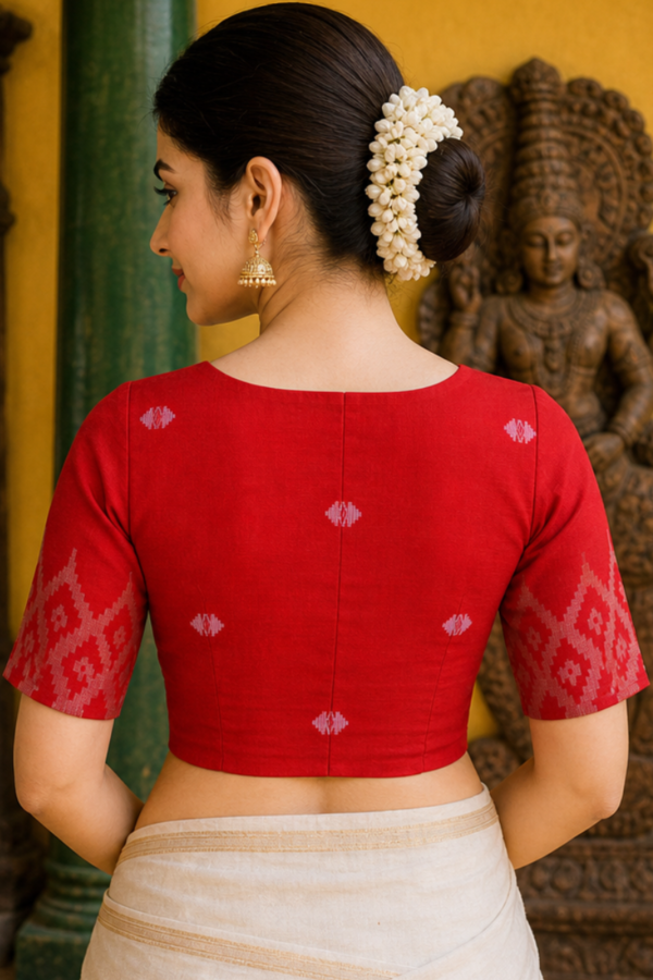 Jamdani Cotton Blouse