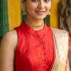 Red Cotton Silk