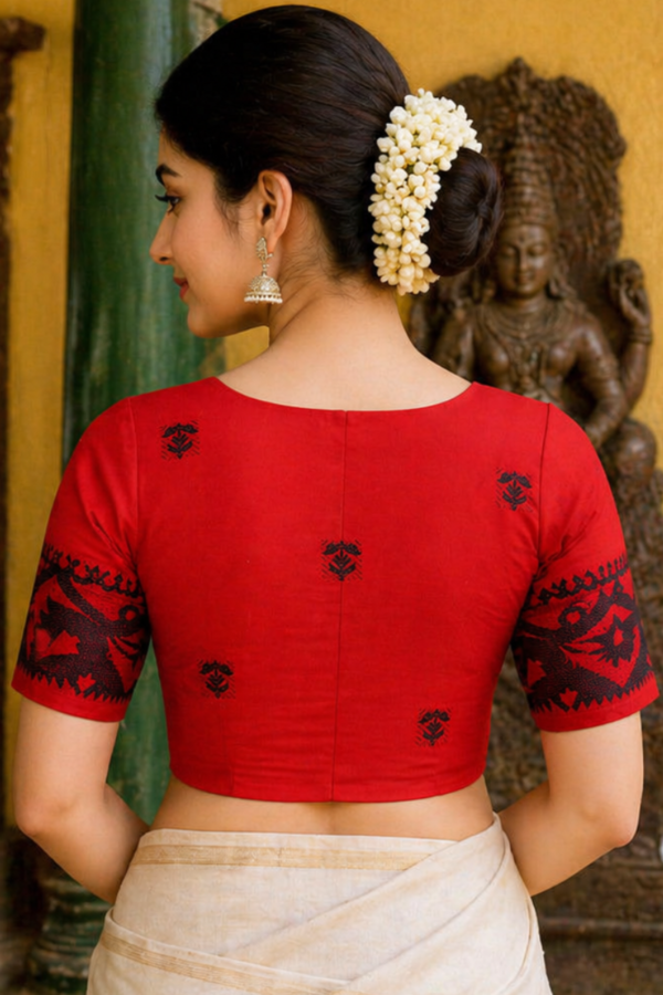 Ethnic Jamdani Blouse