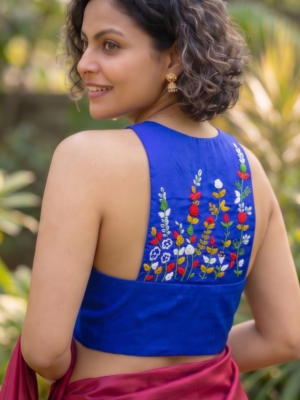 RoyalBlue Katha Work