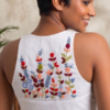White Katha Elegance