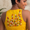 Chic Sleeveless Katha Blouse