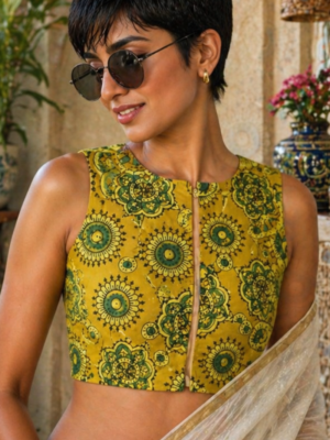 Stylish Zip Blouse
