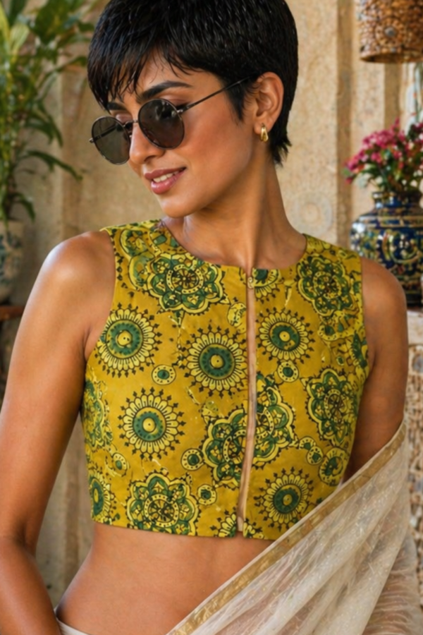 Stylish Zip Blouse