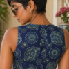 Ajrak Print Blouse